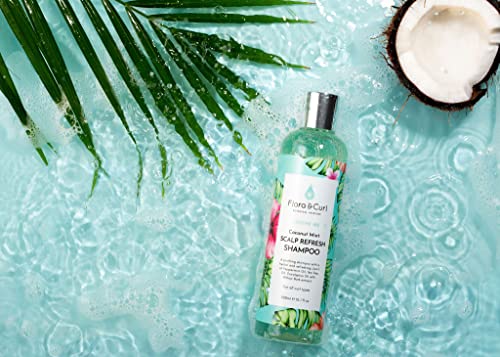 Flora & amp; Curl Coconut Mint Scalp Refresh šampon
