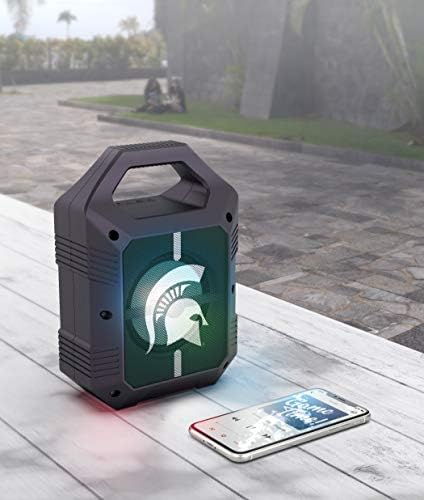SOAR NCAA XL LED bežični Bluetooth zvučnik, država Michigan Spartans