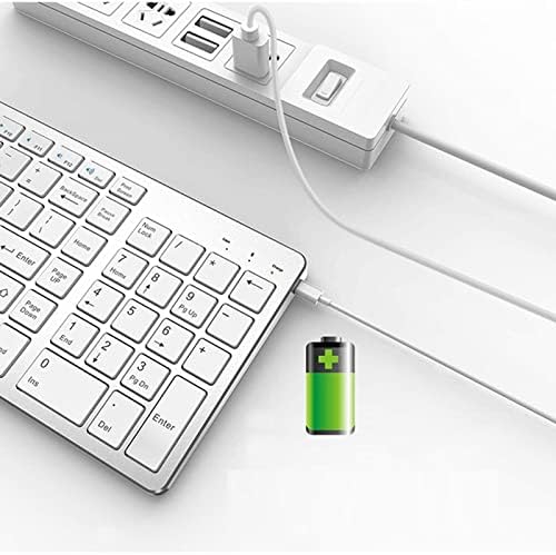 MOLLAL Keyboard Bluetooth bežična tastatura sa više uređaja kompatibilna sa bežičnom tastaturom