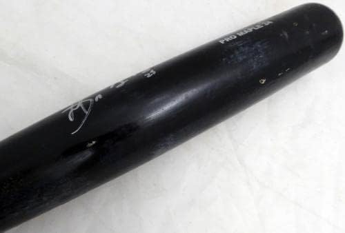 Wladimir Balentin Autographied Black X-Bat Game Polovni bat Seattle Mariners Cracked SKU # 214050 - MLB autogradna igra Polovni miševi