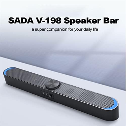 Debeli USB Powered Speaker Bar prijenosni računarski zvučnici 3.5 mm Audio mikrofon utikač žičani zvučnik zvučnika za PC Tablet Laptop