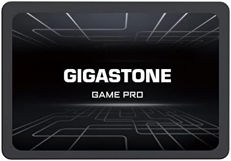 Gigastone Game Pro 1TB SSD SATA III 6Gb / s. 3D NAND 2.5 interni SSD uređaj, čitanje do 540MB/s. kompatibilan sa PS4, PC, Desktop i Laptop, 2.5 inča 7mm