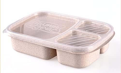 Yarngi Food crtice Rice Husk ručak kutija pšenična slama odvajanje ručka kutija Bento kutija