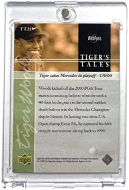 2001 Tiger Woods Rookies RC TIGER TIGER TIGER-ove priče o glavnim igračima za golf W / futrola