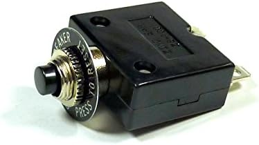 Philmore 45 AMP push gumb Ručni resetiranje termičkog prekidača 50V DC, 250V AC