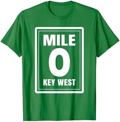 Mile 0 Mile Marker Key West Majica