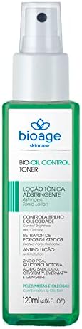 Bioage tonik za kontrolu bio ulja za masnu kožu-tonik losion sa adstringentnim djelovanjem, smanjuje pore, kontrolira sjaj i masnoću – sa salicilnom kiselinom