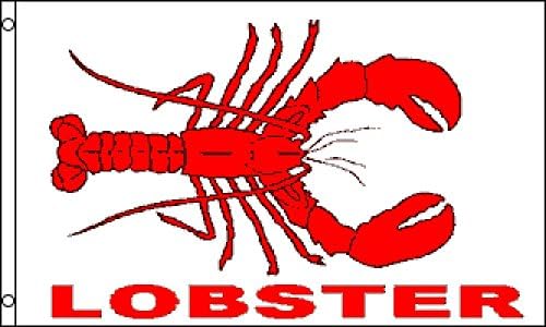 Lobster Banner 5'x3 'zastava