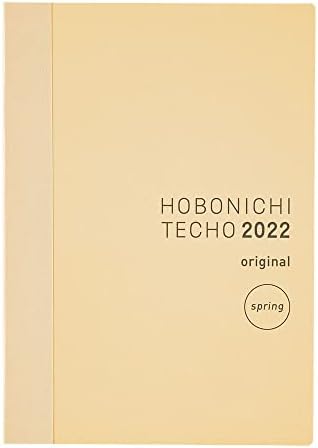 Hobonichi Techo Original Book [japanski / a6 / april 2022. Početak / ponedjeljak Start] Hobonichi Techo Original Book [A6 Veličina / Ponedjeljak-Start Weeck]
