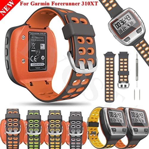 Trdybsk Watchband za Garmin Forerunner 310XT Smart Watch Sportski silikonski zamjenski zamena narukvica FORERUNNER