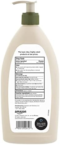 Basics dnevni hidratantni ovseni losion za tijelo i sredstvo za zaštitu kože, bez mirisa, 18 unci tekućine, pakovanje od 1