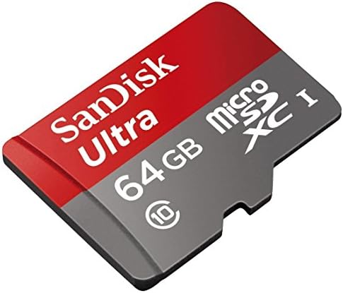 SanDisk Ultra 64gb Micro memorijska kartica radi sa LG G8X ThinQ, LG v40 ThinQ, LG G7 ThinQ, LG V35 ThinQ paket mobilnih telefona sa svime osim Stromboli microSD čitačem kartica