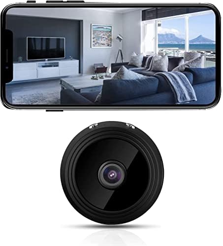 HERLITZ Spy kamera - Skrivena kamera - HD 1080p - Najbolja mini špijunska kamera - Tajna kamera - Nanny Cam - Male kamere za špijuniranje - nadzor kamere Full HD