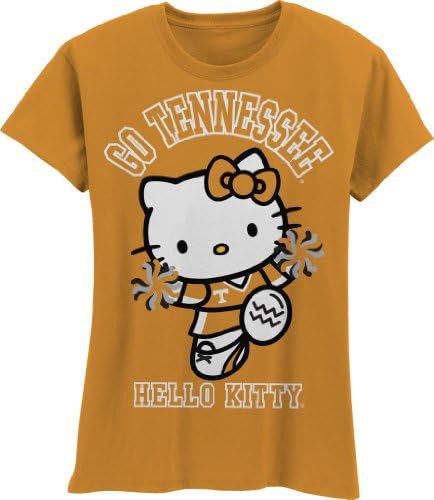 NCAA Tennessee Volonteri Hello Kitty pom pom Djevojke košulja za devojke