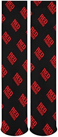 R.E.D Sjetite se svi raspoređeni crveni petak Unisex čarape Prozračne cijevi čarape Atletski čarape za povremeni sport