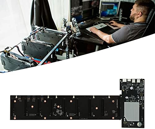 6 GPU Mining rig Case ETH-HSW2 sa rudarskim matična ploča i ventilatori za hlađenje 4 kom, rudarstvo sistem