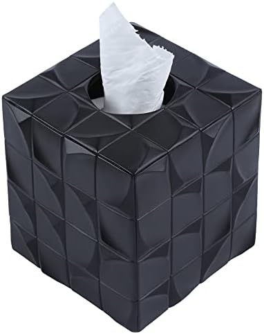Hymmah modernog kvadratnog tkivnog tkiva pogon, kupatilo pribor Dekor jedinstveni dizajn kutija za tkivo za kupaonicu Counter counter na vrhu i odličan za spavaće sobe i dnevne sobe