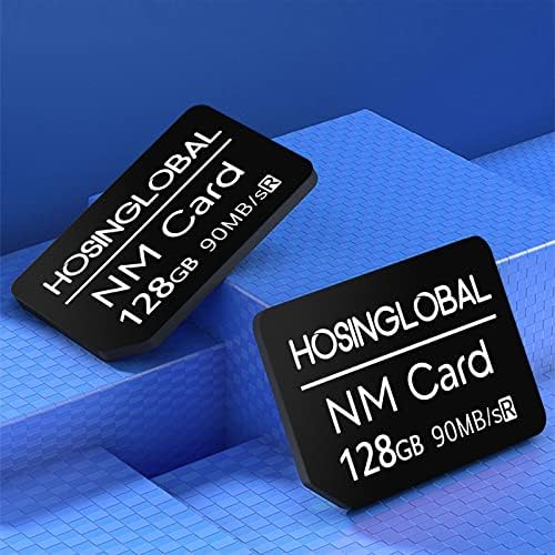 Poboljšana verzija NM memorijska kartica 128GB 90MB / S Nano memorijska kartica Nano kartica pogodna samo za Huawei P30/P30pro/P40 / P50 seriju / Mate20 seriju / Mate30 seriju / Mate40 / honor30pro magic 3 / Serija Nano 128GB kartica