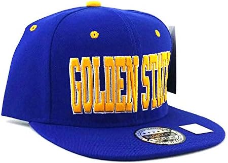 Naslovi Golden State Novi vođa Blockbuster Blue Gold Era Snapback Hat Cap