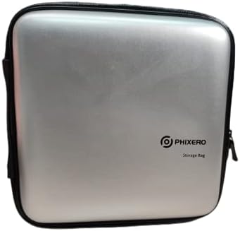 PHIXERO Portable Hard Carrying Travel storage Case for CD / DVD + / - RW ROM Burner DVD Player and Blu-ray DVD Drive