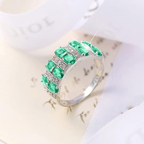 Slatki prstenovi za žene, elegantni zlatni vjenčani prstenovi koji odgovaraju vintage srebrnim ručno izrađenim silikonskim prstenom za parove Muški prstenovi Tungsten Unisex Nakit Prijedlog poklona