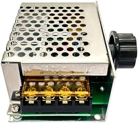 Teckeen Stabilizator napona 220V Regulator napona Stabilizator snage 4000W AC motorni kontroler guverner Termostat LED traka Dimmer