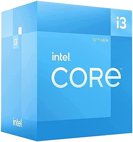 Intel Core i3 i3-12100 četverojezgreni procesor od 3,30 GHz-maloprodajni paket, plava