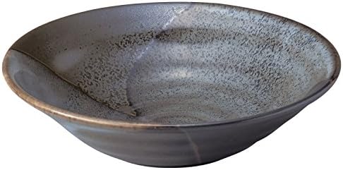 Koyo Pottery 53122053 Srednja posuda, linijski u prahu, 6,6 inča, Ripple 5.0 posuda