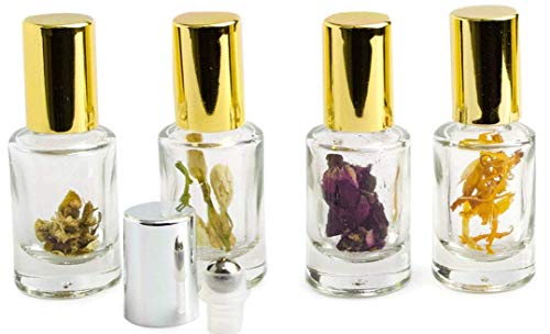 Grand Parfums 10ml Rollerballs Lavande lavande u luksuznim jasnim staklenim bocama za parfem sa zlatnim