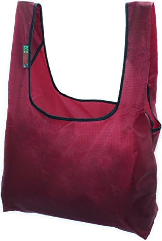 Ecojeannie Ripstop najlon sklopiva torba za višekratnu upotrebu za višekratnu upotrebu Torba za višekratnu upotrebu, torba za namirnice, ugrađena torbica, RB0007