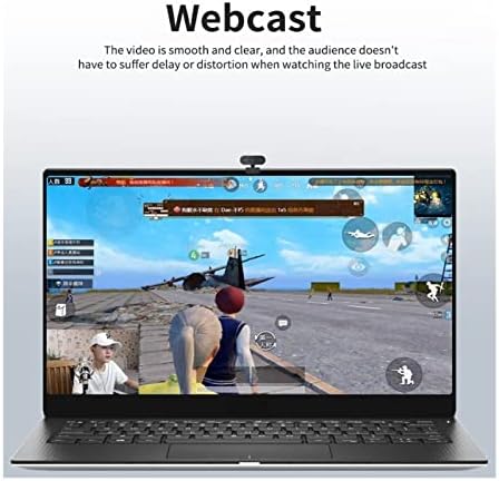 Deflab Webcam HD 1080P web kamera mini računarska PC webcamera s mikrofonom Rotirajuće kamere za videozapis uživo