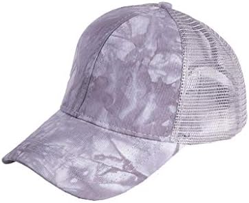 2023 Novi kamiondžija Visor Ponytail Cap Hat Baseball Tie-Dye Plain Unisex Buns Neuredan print Baseball Caps Visor Polovo
