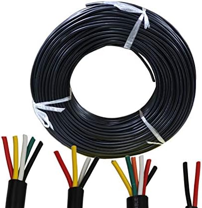 20 mjerača 5 vodiča žica za audio kabel za zvučni signal 80ft