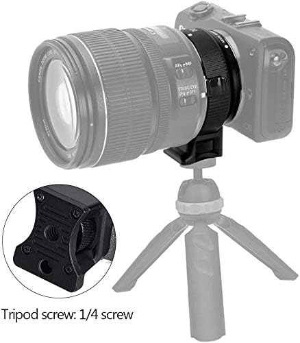 Adapter za montiranje u Commlitu Automatsko fokusiranje kompatibilno sa Canon EF / EF-S objektivom na EOS