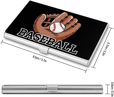 Volim držač poslovne lične karte za Bejzbol loptu Silm Case professional metal Name Card Organizator Pocket