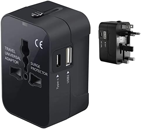 Putni USB Plus Međunarodni Adapter za napajanje kompatibilan sa BLU D572a za Svjetsku snagu za 3 uređaja