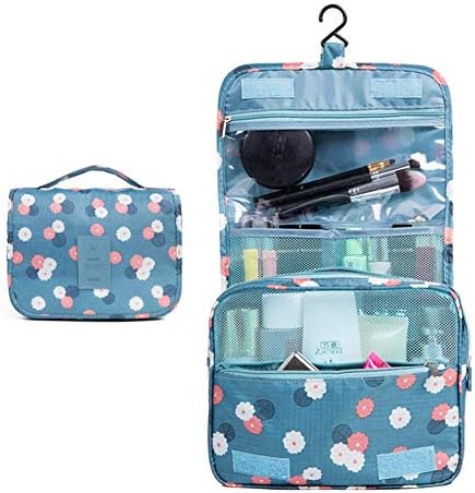 Sechunk vodootporni putnim toaletnim vrećicama visi višefunkcionalnu kozmetičku torbu za šminku za žene