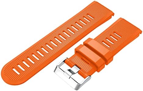 VBWVA zamjena Brzo oslobađanje silikonskih kaiševa za Garmin Fenix ​​7x Smart Watch 26mm Sport Band Starp