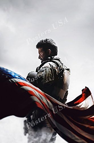Posteri Američki Američki snajperski filmski Poster bez teksta sjajni završetak-MOV528 )