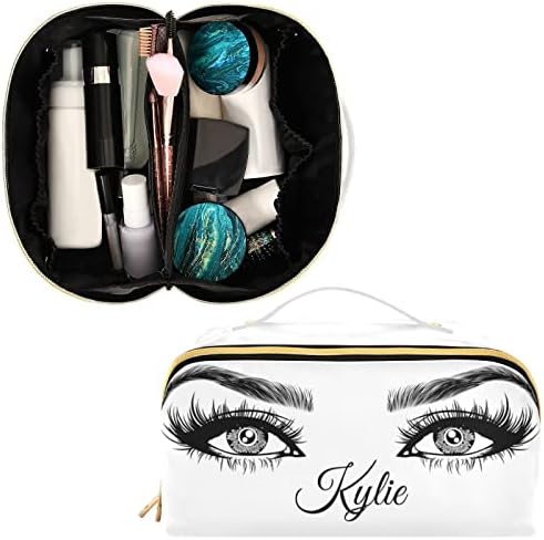 Sinestour prekrasne očiju personalizirane vrećice za šminku Prilagođene kozmetičke vrećice za žene Travel šminke
