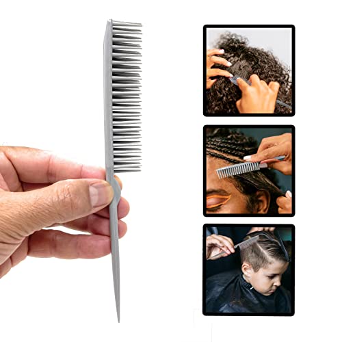 Allegro Combs 60 Četvrti češljani češljani salon frizerski frizerski salon Detagle Češlja za prirodnu kosu i perike za kovrčavu kosu izrađenu u SAD 2 kom.