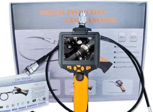 Gowe 3.5 Odvojivi LCD inspekcijski fotoaparat Boreskop endoskop Snakescope 1M kabel 8,2 mm promjer