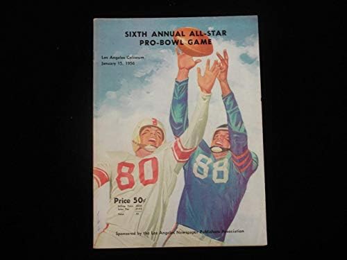15. januara 1956. NFL All-Star Game Program - NFL programi