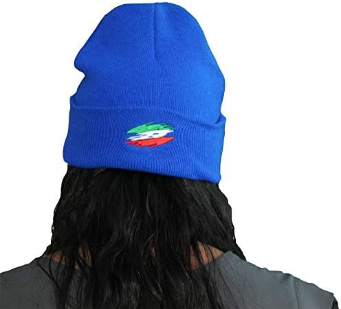 Blue Italia Knit Ski CAP - Šareni italijanski šešir - Italija Kolekcija italijanskih ponosa na Psiloveitaly