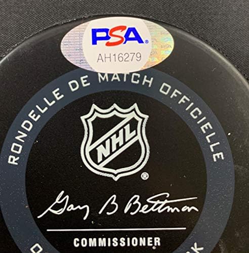 Mike Richter potpisao autogram autentic puck NHL New York Rangers PSA COA