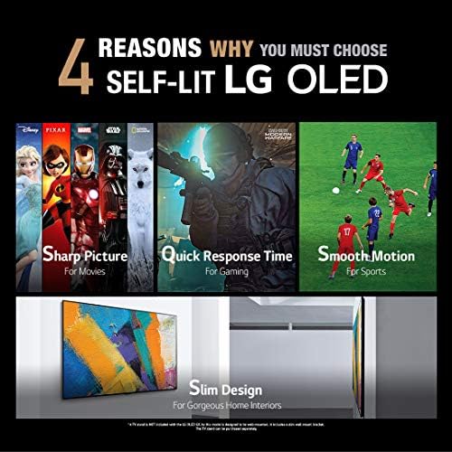 LG Oled55gxpua Alexa ugrađena GX serija 55 Galerija dizajn 4K pametni OLED TV