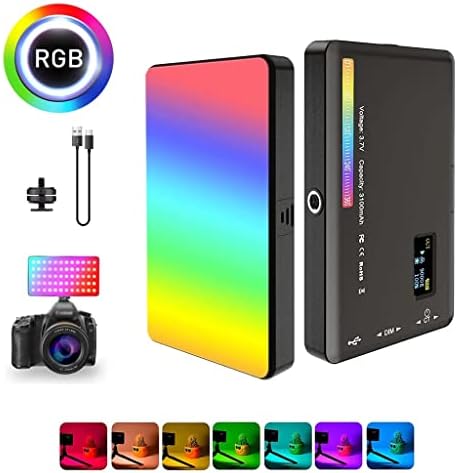 Lukeo RGB LED video svjetlo Fotografija Punite panel za rasvjetnu ploču fotoaparata CRI95 + 2500-9000K