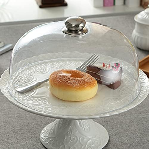 Stalak za tortu Yardwe keramički stalak za deserte ploča za tortu voćni toranj stalak za Cupcake Desert