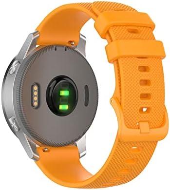 KAPPDE narukvica od 20 Mm narukvica za Ticwatch E za Garmin Venu za Forerunner 645 Silikonski Smartwatch traka za sat