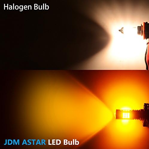 JDM ASTAR svijetli jantarni px čipovi 5202 5201 LED sijalice za maglu